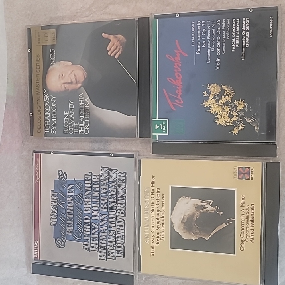 Lot of 4 classical music CDs